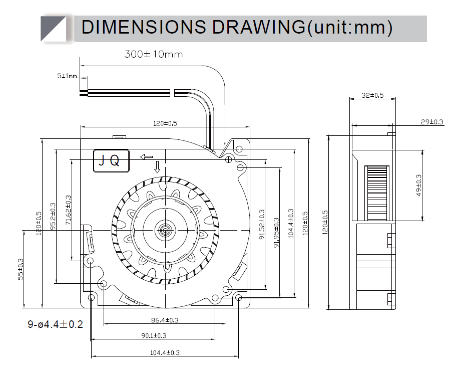 12V Air Blower BA12032HV12X-B dimensions drawing.png